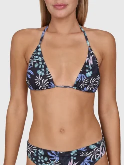 Lollypop-Print Dames Bikini | Zwart