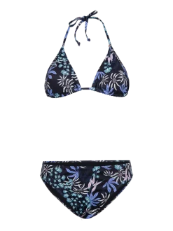 Lollypop-Print Dames Bikini | Zwart