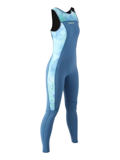 Long-Jane-2mm Dames Wetsuit | Blauw