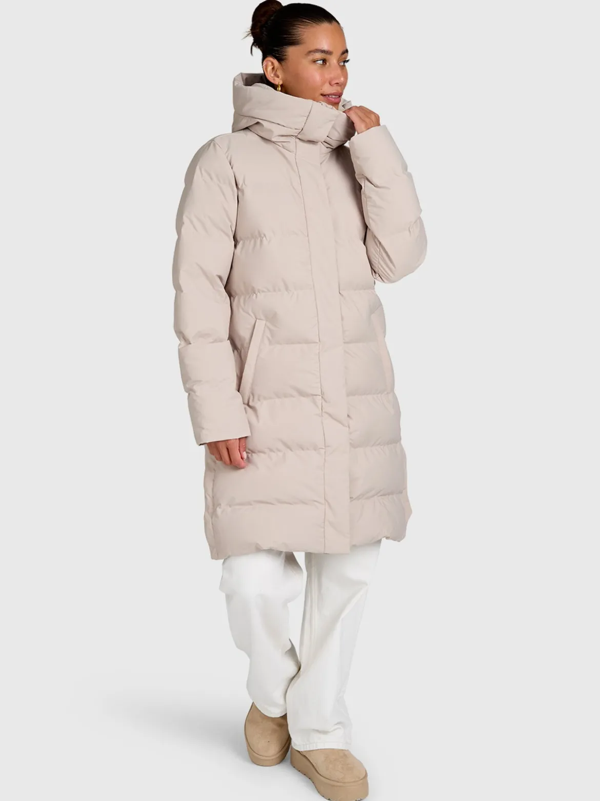 Madox Women Jacket | Simply Taupe