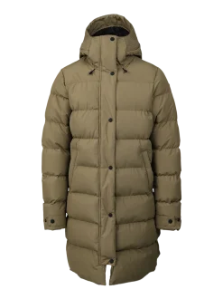 Madwell Dames Puffer Jas | Dusky Green
