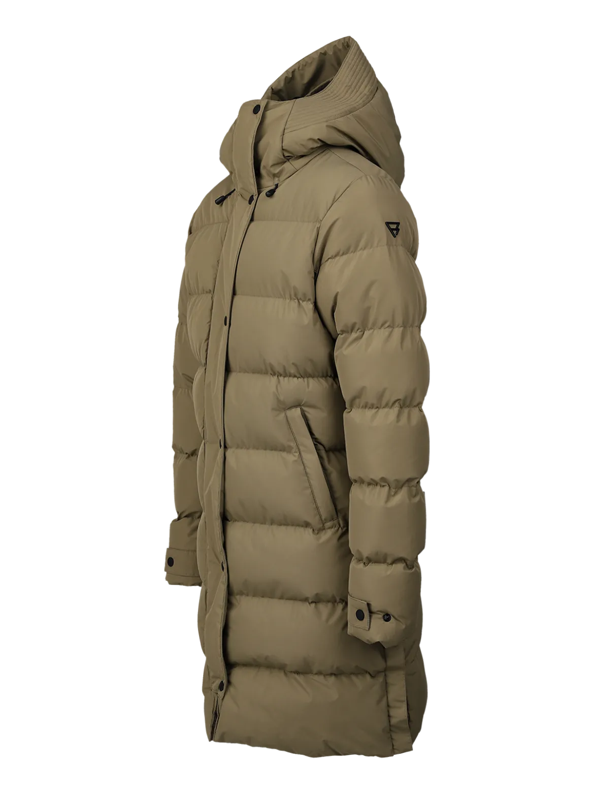 Madwell Dames Puffer Jas | Dusky Green