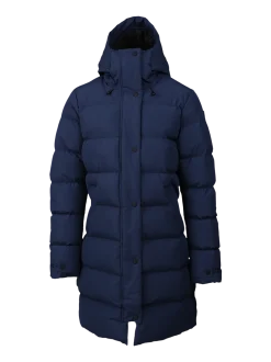 Madwell Dames Puffer Jas | Indigo Blue