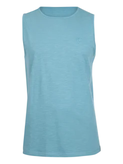 Malaku-Slub Heren Singlet | Adriatic Blue