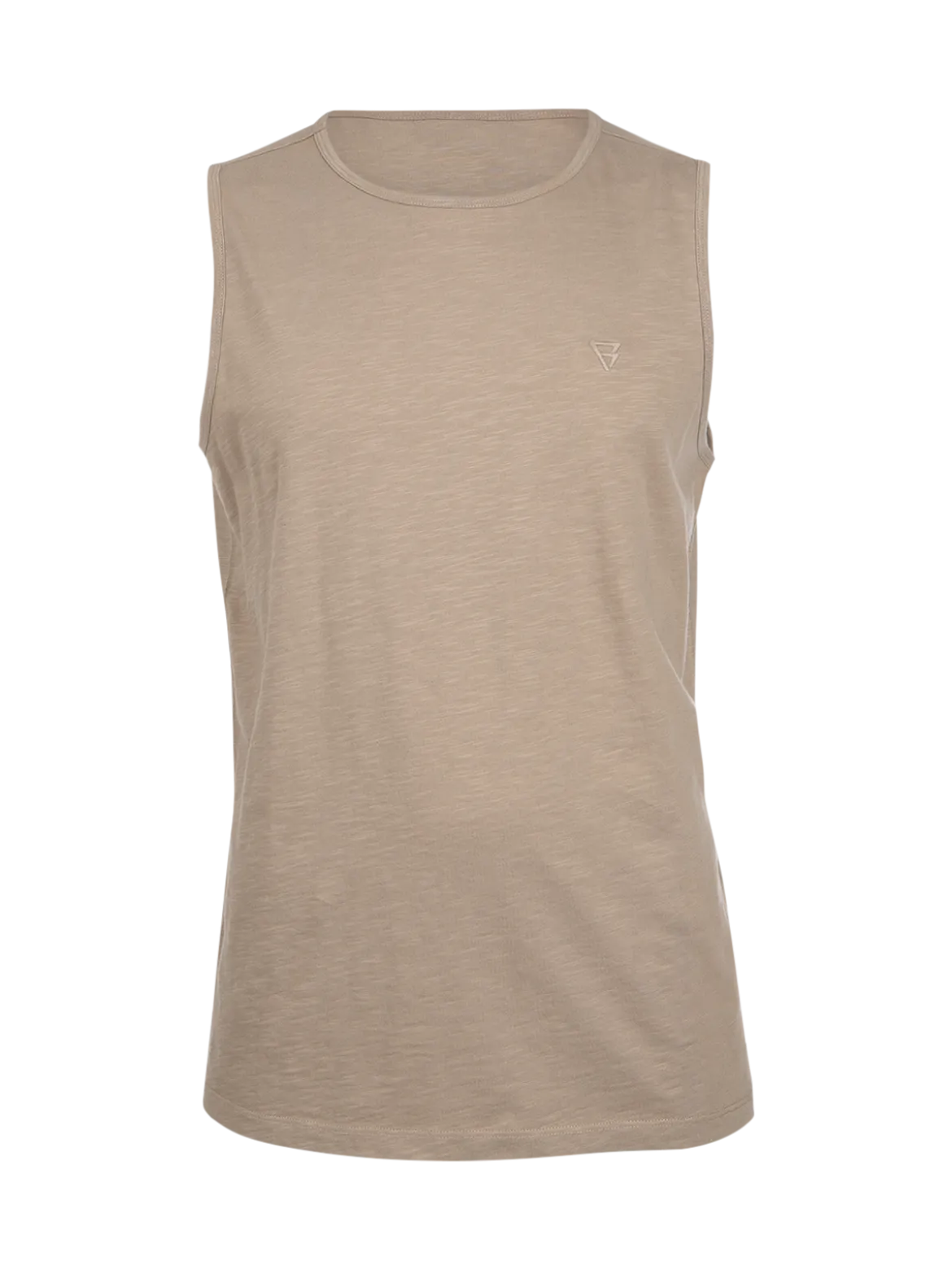 Malaku-Slub Heren Singlet | Chinchilla