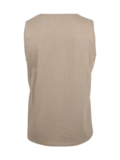 Malaku-Slub Heren Singlet | Chinchilla