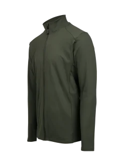 Mano-Zip Men Snow Fleece | Deep Green