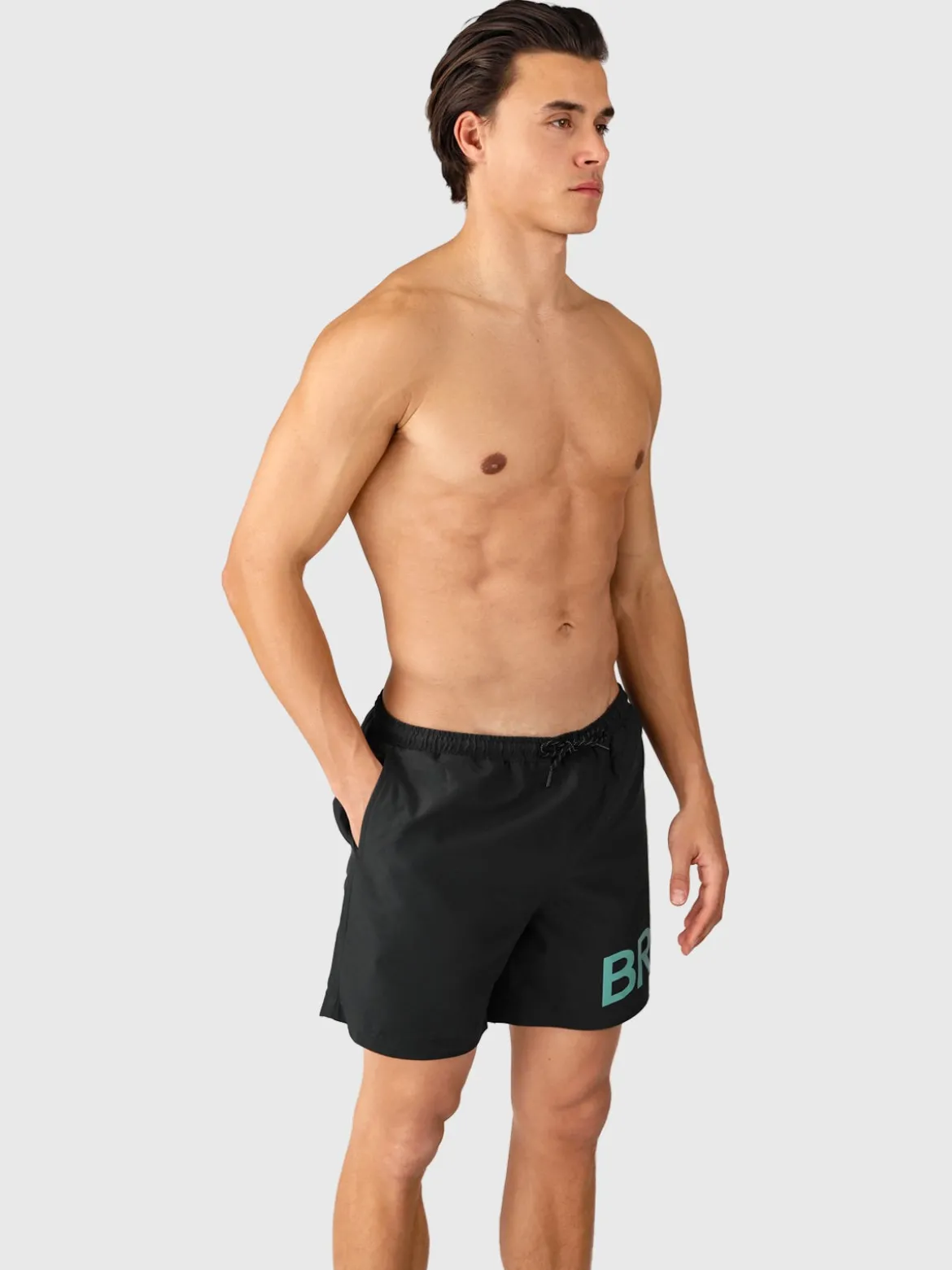 Marinas Heren Zwemshort | Pirate Black