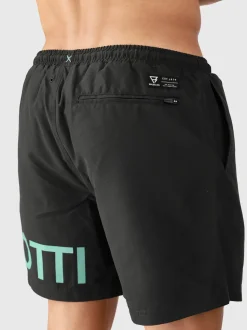 Marinas Heren Zwemshort | Pirate Black