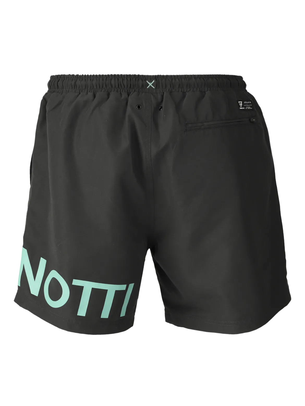 Marinas Heren Zwemshort | Pirate Black