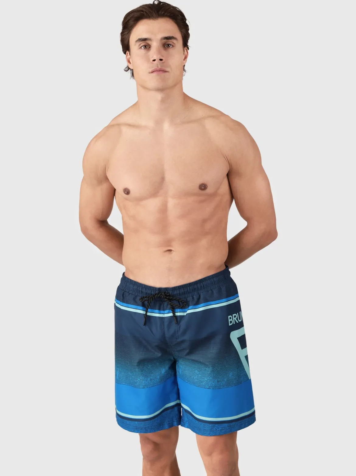 Maros Heren Zwemshort | Neon Blue