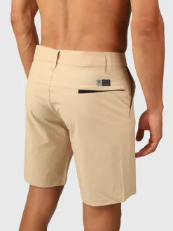 Marret Heren Hybrid Shorts | Beige