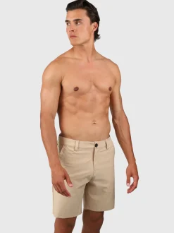 Marret Heren Hybrid Shorts | Beige