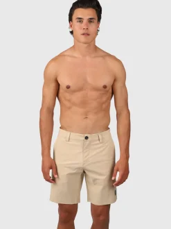 Marret Heren Hybrid Shorts | Beige