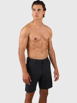 Marret Heren Hybrid Shorts | Licht Zwart