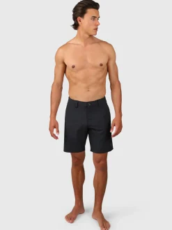 Marret Heren Hybrid Shorts | Licht Zwart