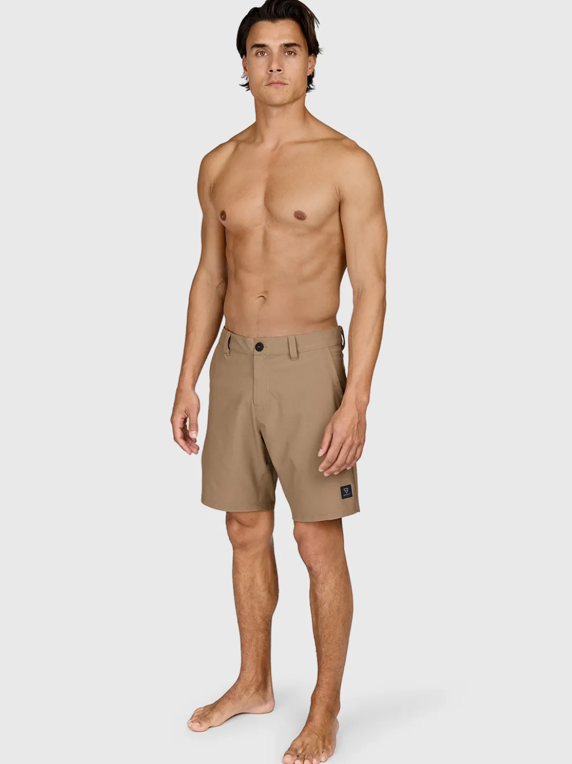 Marret Heren Hybrid Shorts | Shitake