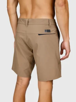 Marret Heren Hybrid Shorts | Shitake
