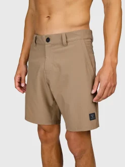 Marret Heren Hybrid Shorts | Shitake