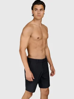 Marret Heren Hybrid Shorts | Zwart
