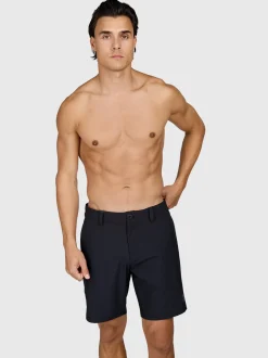 Marret Heren Hybrid Shorts | Zwart