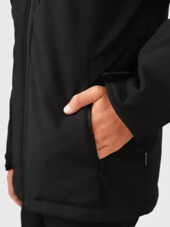 Marsaly-N Jongens Softshell Jas | Zwart