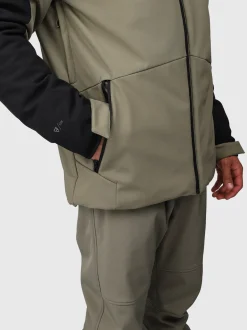 Mattaki Heren Softshell Jas | Dusky Green