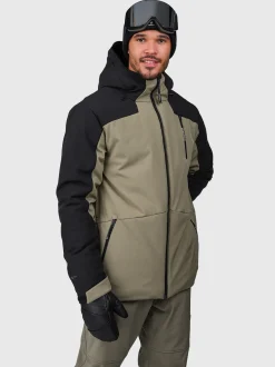 Mattaki Heren Softshell Jas | Dusky Green