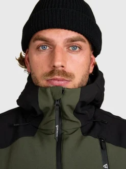 Mattaki Men Snow Jacket | Deep Green