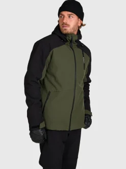 Mattaki Men Snow Jacket | Deep Green