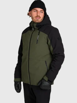 Mattaki Men Snow Jacket | Deep Green