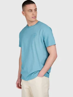 Mattey Heren T-shirt | Adriatic Blue