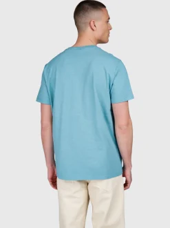 Mattey Heren T-shirt | Adriatic Blue