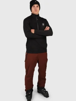Mattia Heren Fleece | Zwart