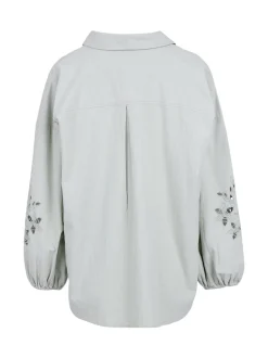 Maysa Dames Shirt | Aqua Grey