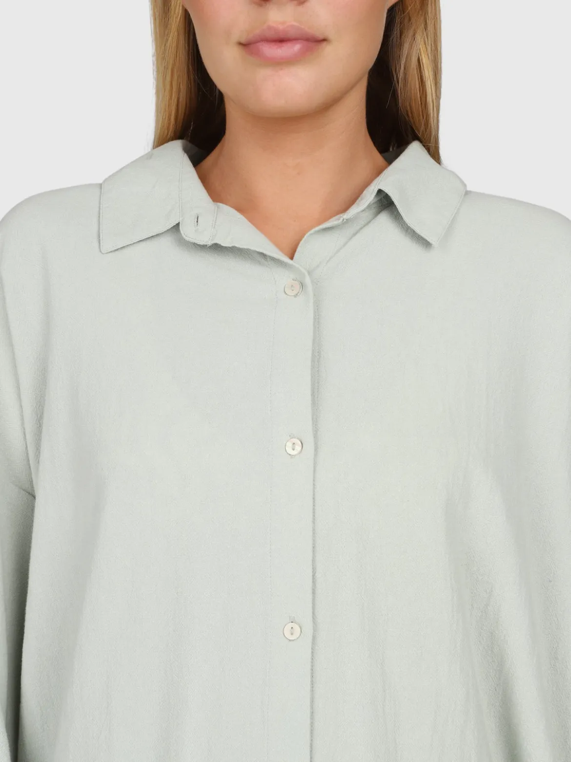 Maysa Dames Shirt | Aqua Grey