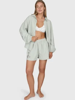Maysa Dames Shirt | Aqua Grey