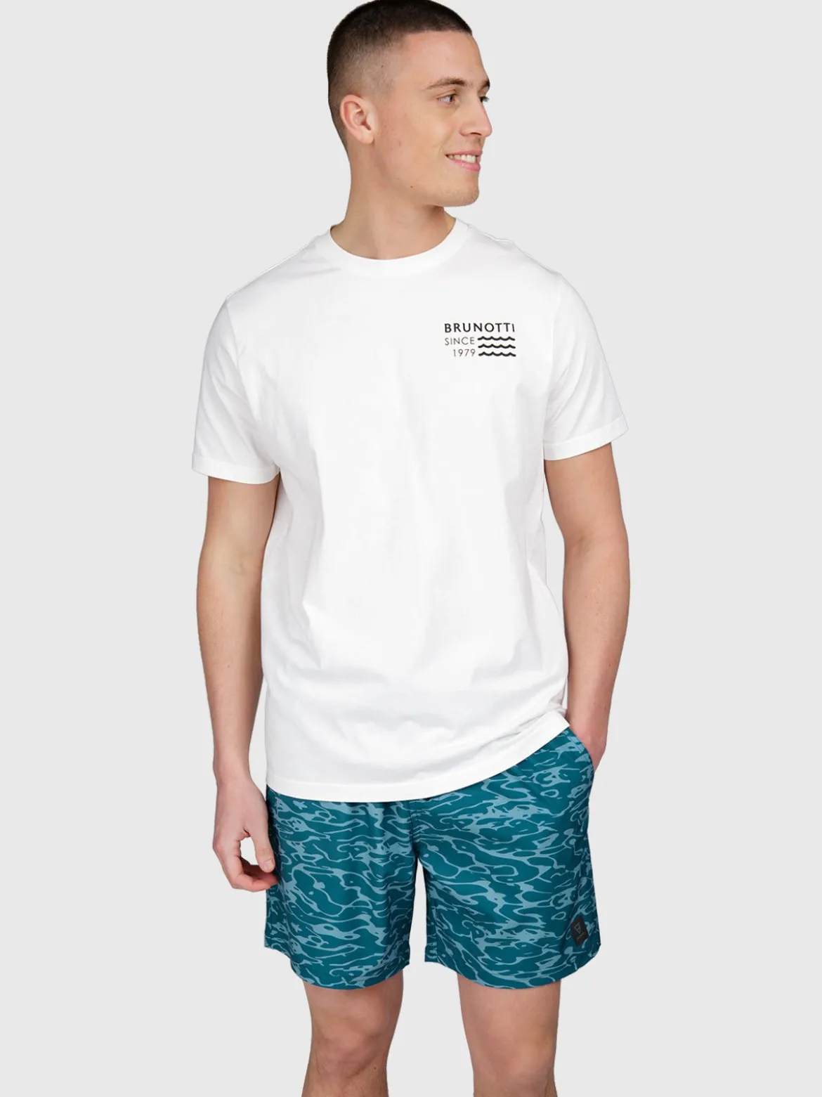 Mennolo Heren T-shirt | Snow