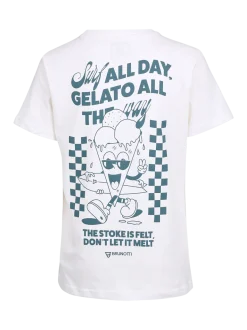 Mennoly Jongens T-shirt | Snow