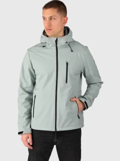 Mib Heren Softshell Jas | Jet Grey