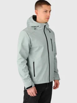 Mib Heren Softshell Jas | Jet Grey