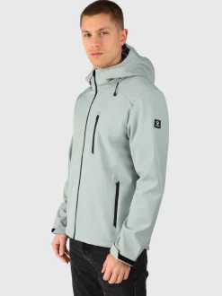 Mib Heren Softshell Jas | Jet Grey