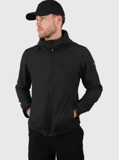 Mib-N Heren Softshell Jas | Zwart