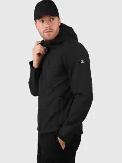 Mib-N Heren Softshell Jas | Zwart