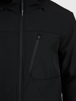 Mick Men Softshell Jacket | Black