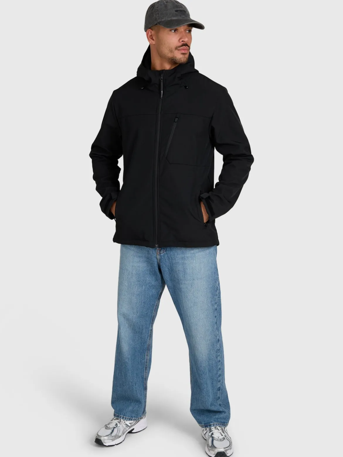 Mick Men Softshell Jacket | Black