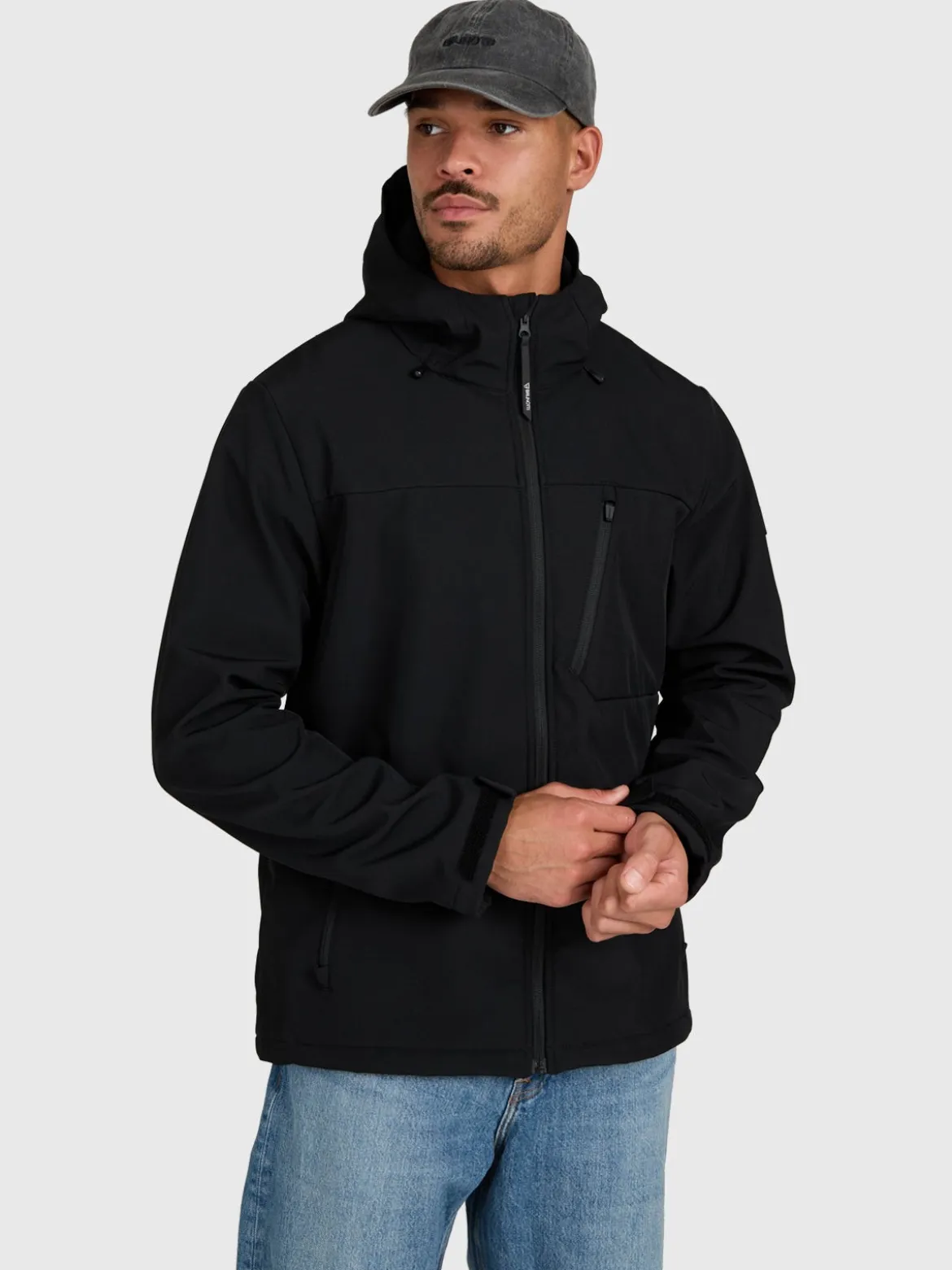 Mick Men Softshell Jacket | Black