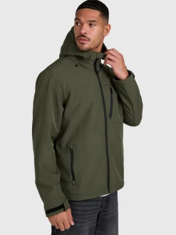 Mick Men Softshell Jacket | Deep Green