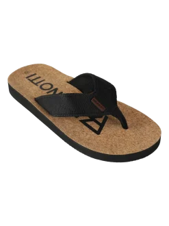 Miles Heren Slippers | Zwart