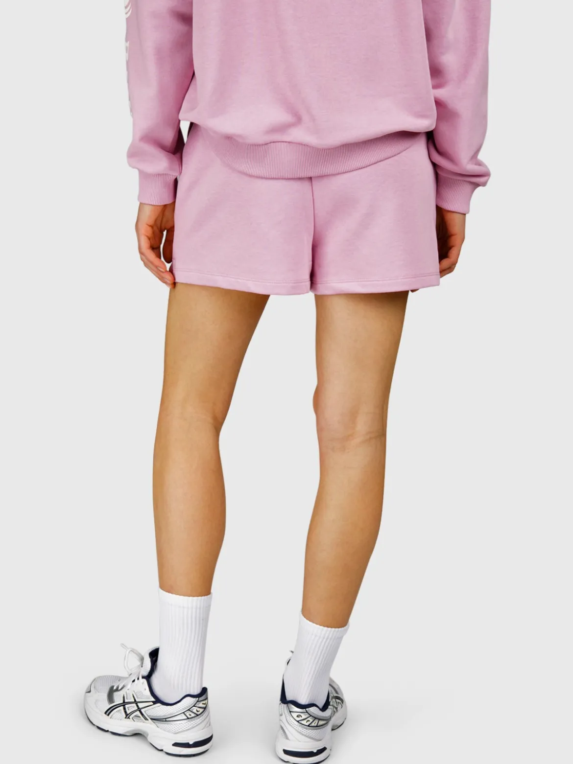 Milly Dames Sweat Short | Mauve Mist